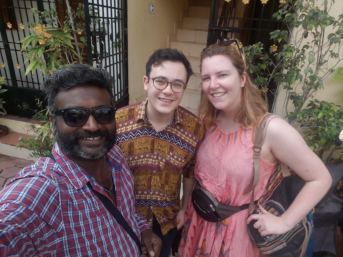 Valentine Hostel & Guest House Pondicherry Eksteriør bilde